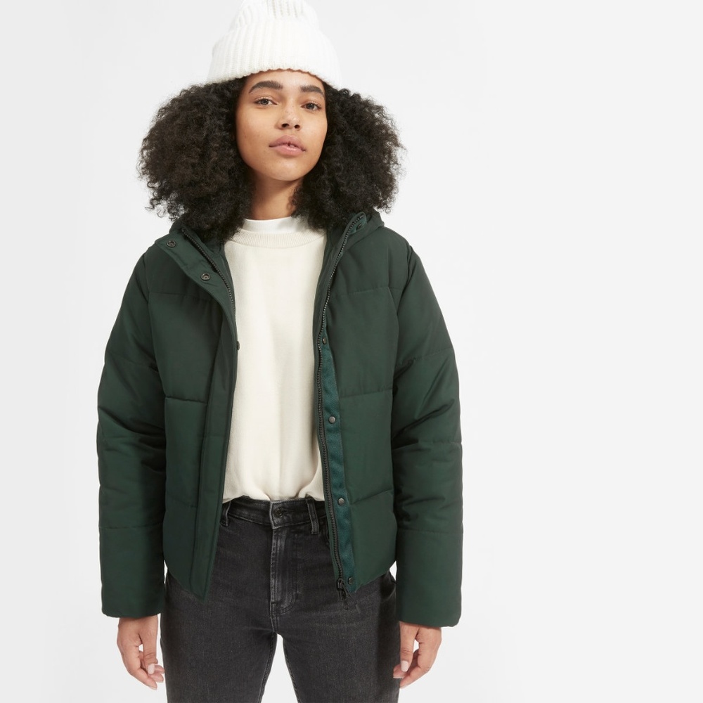 Everlane Renew Short Puffer Jacket